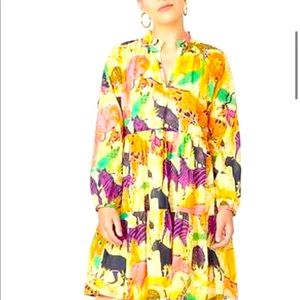 NWOT J.Crew safari cotton dress in size Xsmall